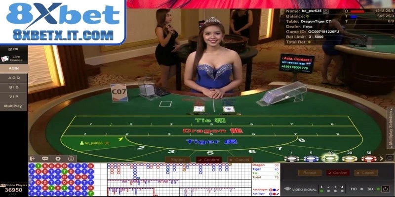 Các giao dịch tại Live Casino 8XBET được thực hiện nhanh chóng và thuận tiện