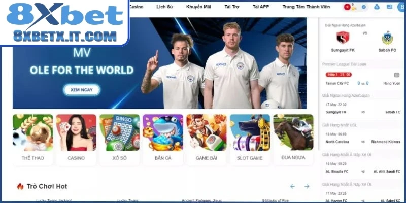 Quá trình thành lập và phát triển của nhà cái 8XBET