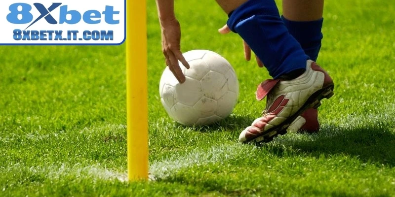 Ví dụ minh họa cho kèo góc 8xbet