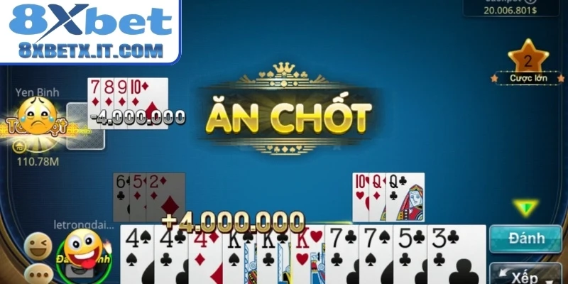 Cách ăn bài và tạo Phỏm 8xbet