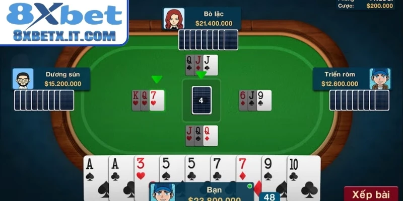 Quy luật đánh Phỏm 8xbet trực tuyến
