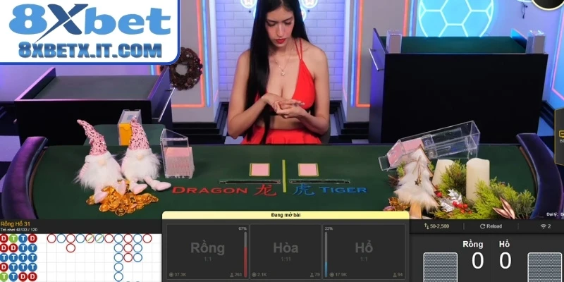 Dragon Tiger – So bài nhanh gọn tại sảnh EBET 8xbet