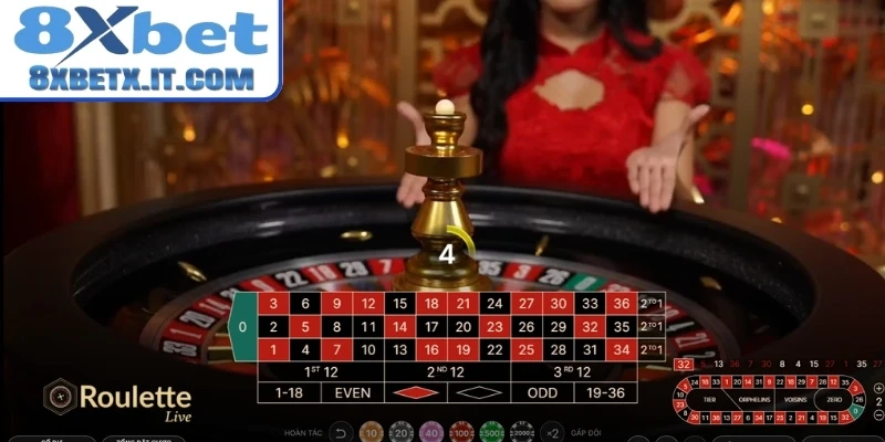 Roulette - Bánh xe may mắn tại sảnh EVO 8xbet