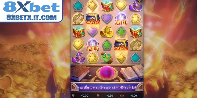 Theo sát Wild trong Vàng Giả Kim 8xbet